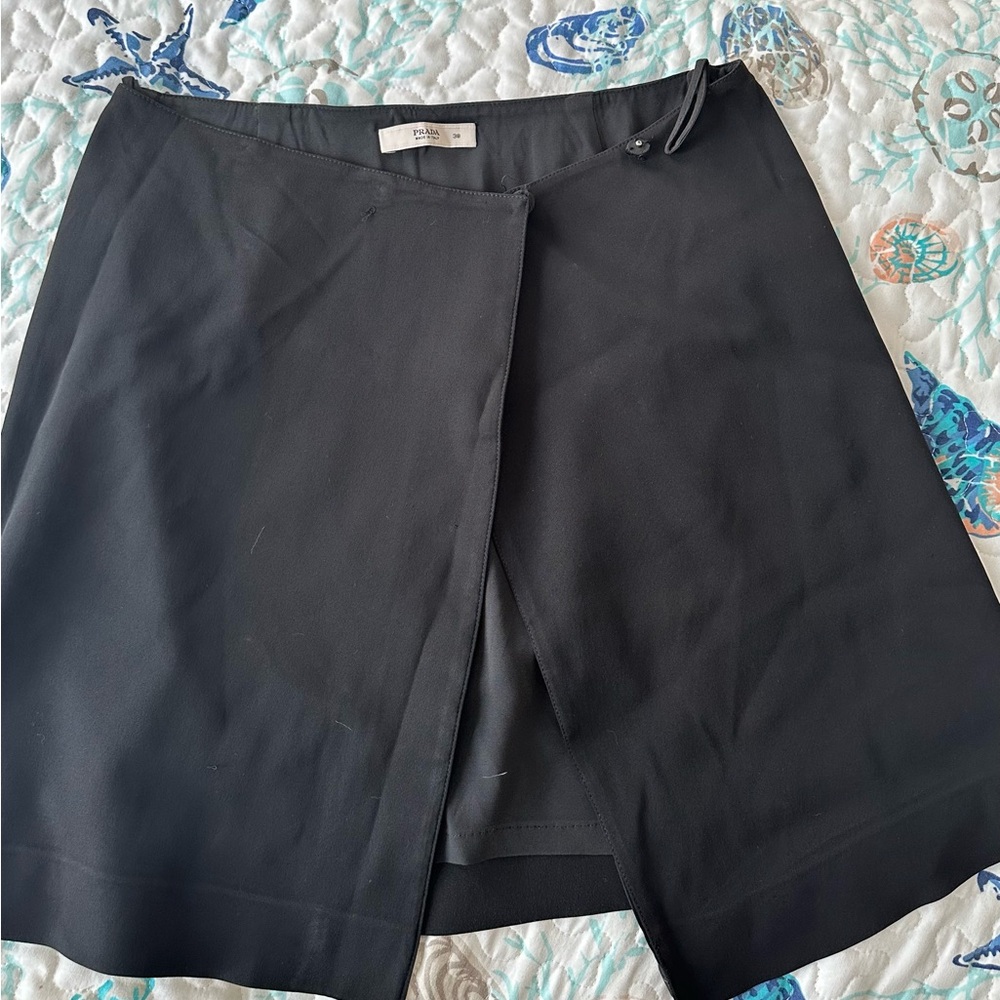 Vintage Prada black mini Skirt